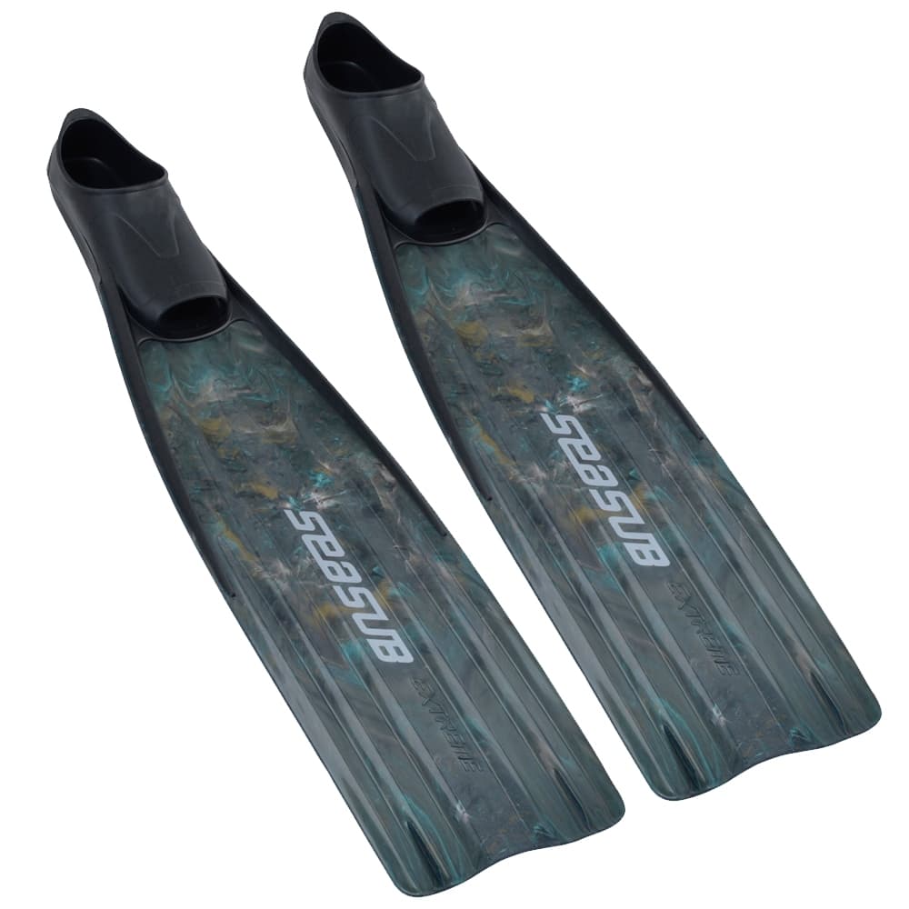 Nadadeira Pesca Sub Apnea Extreme Camo Pala Longa - Seasub