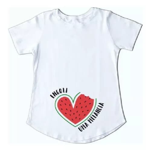 Camiseta Gestante Melancia