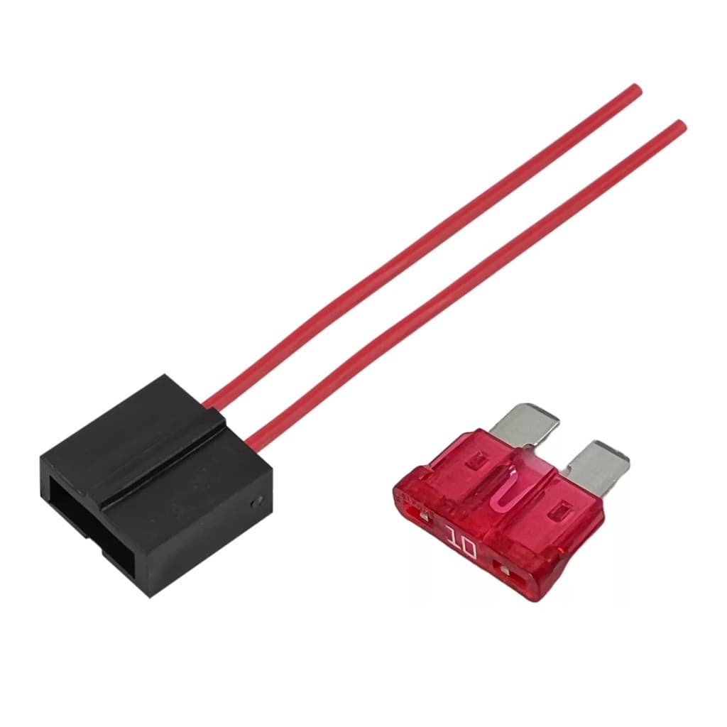 Portas Fusíveis Com Fusível Lâmina e Fios de 1mm Escolha A Amperagem