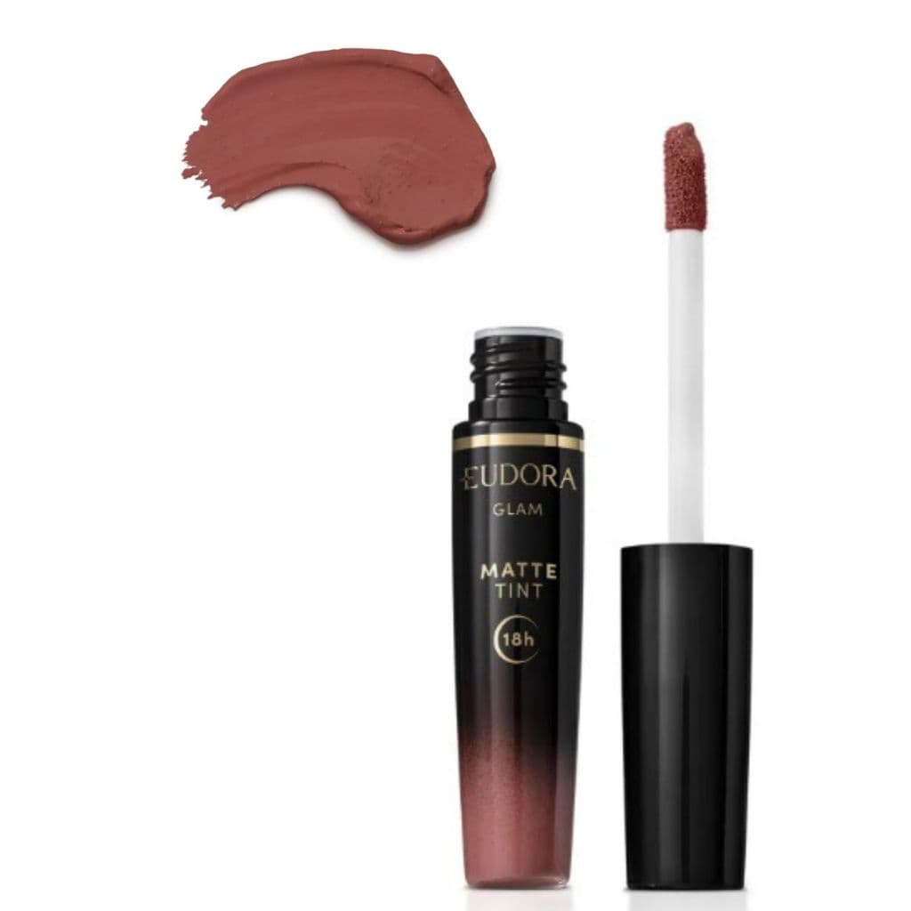 Batom Líquido Rosé Vintage Glam Matte Tint 4g - 18horas EUDORA