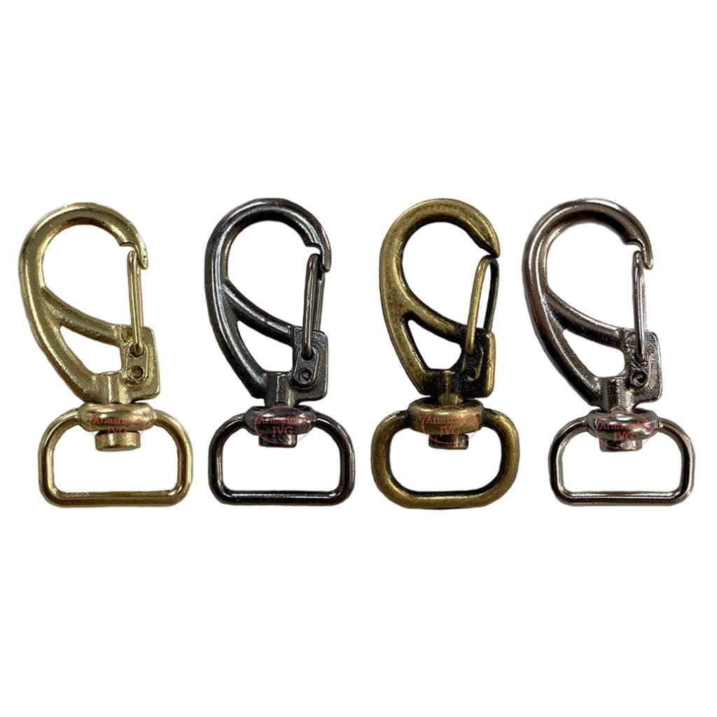 10un Mosquetão Fecho Gancho 15mm Bolsas Mochilas Necessarie Artigos Costura Confecções