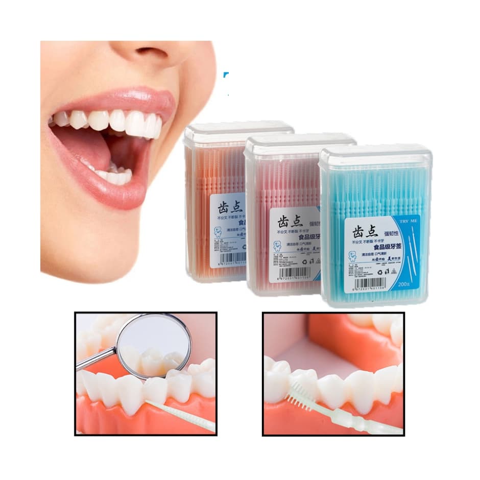 200 Escovas Interdentais Atacado