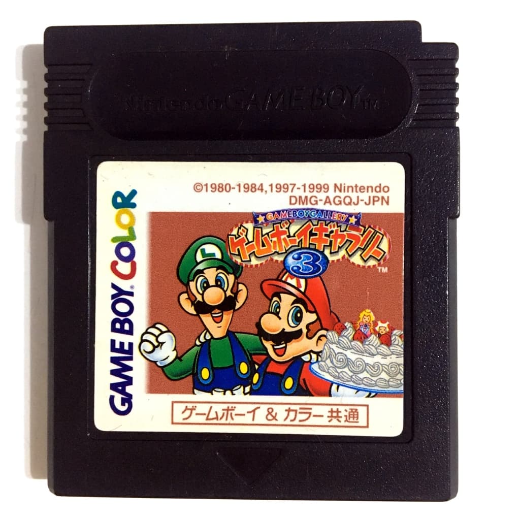 Cartucho Game Boy Color - Game Boy Gallery 3 (Game and Watch Gallery 3) - Original