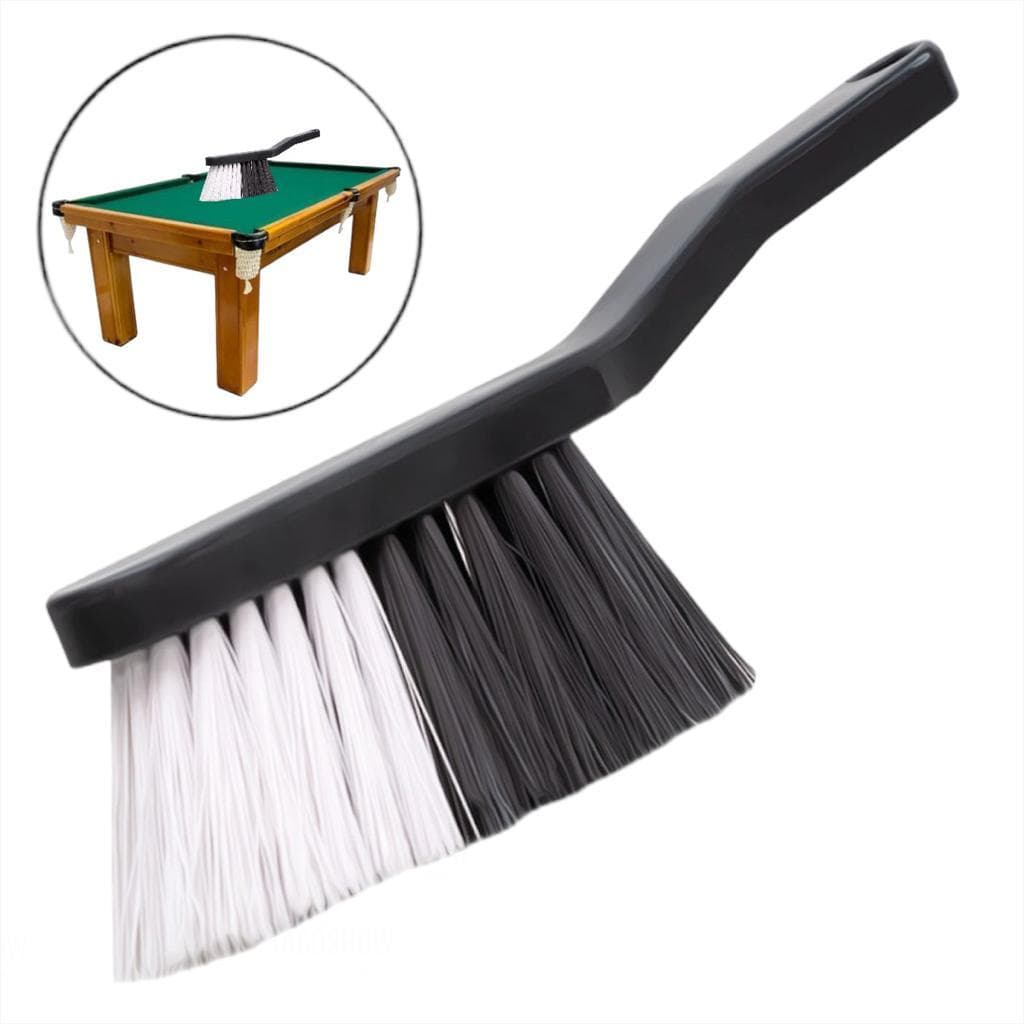 Escova Vassourinha para Limpeza de Mesa de Sinuca Bilhar Snooker Escovinha Com Cabo para Limpar Mesa