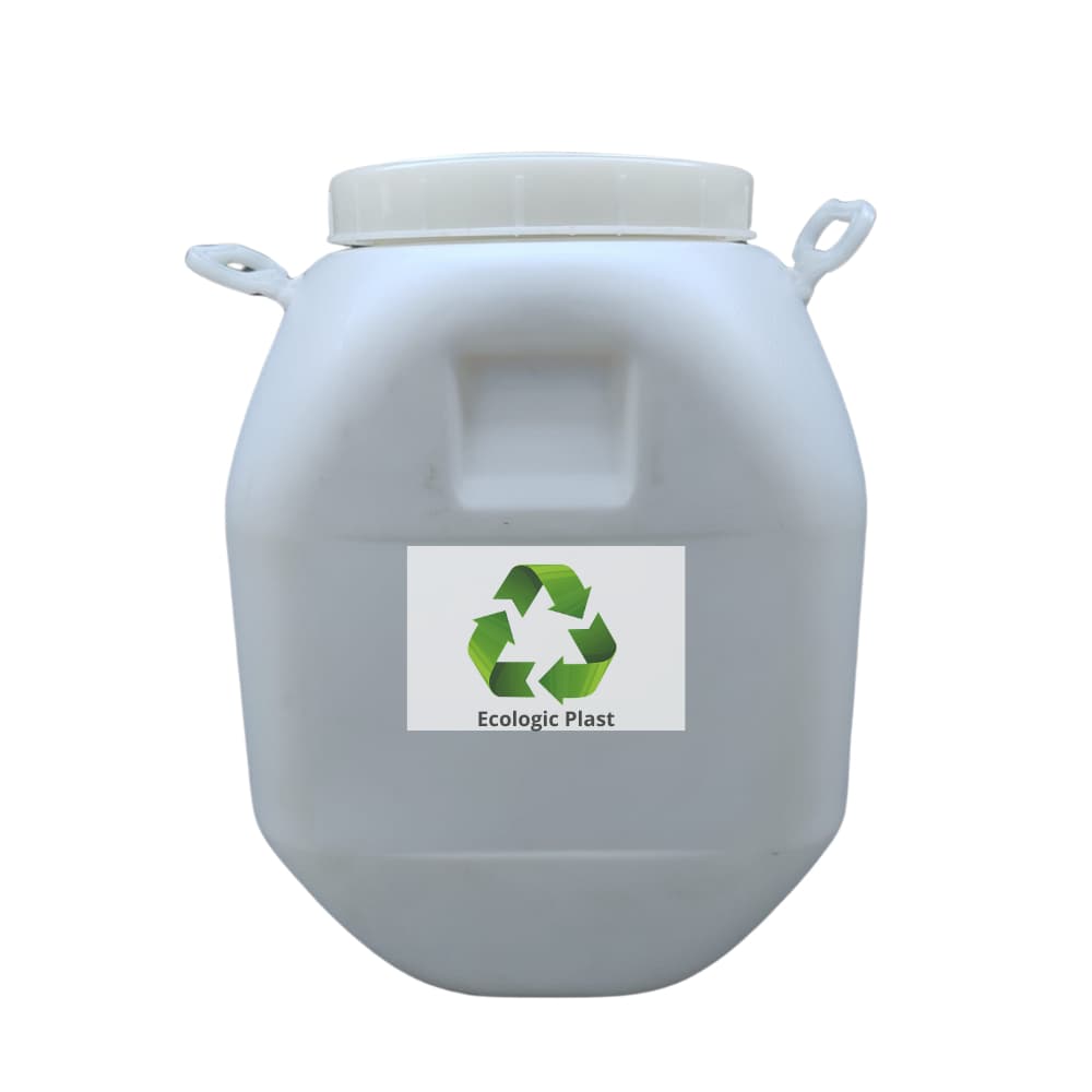 Bombona Branca/ Tambor / Barrica/ Tonel 50 litros com alça.