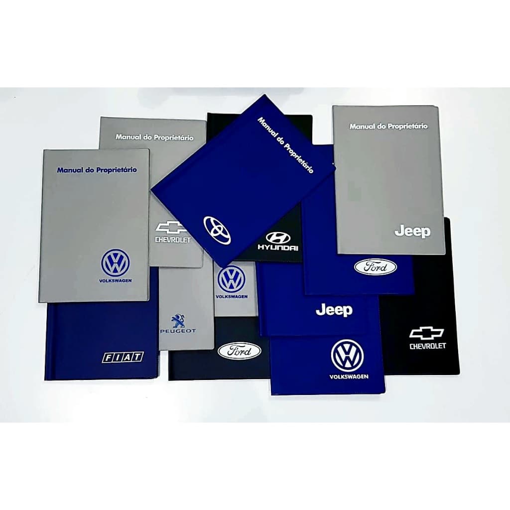 Porta manual do Proprietário em PVC** Varias Marcas