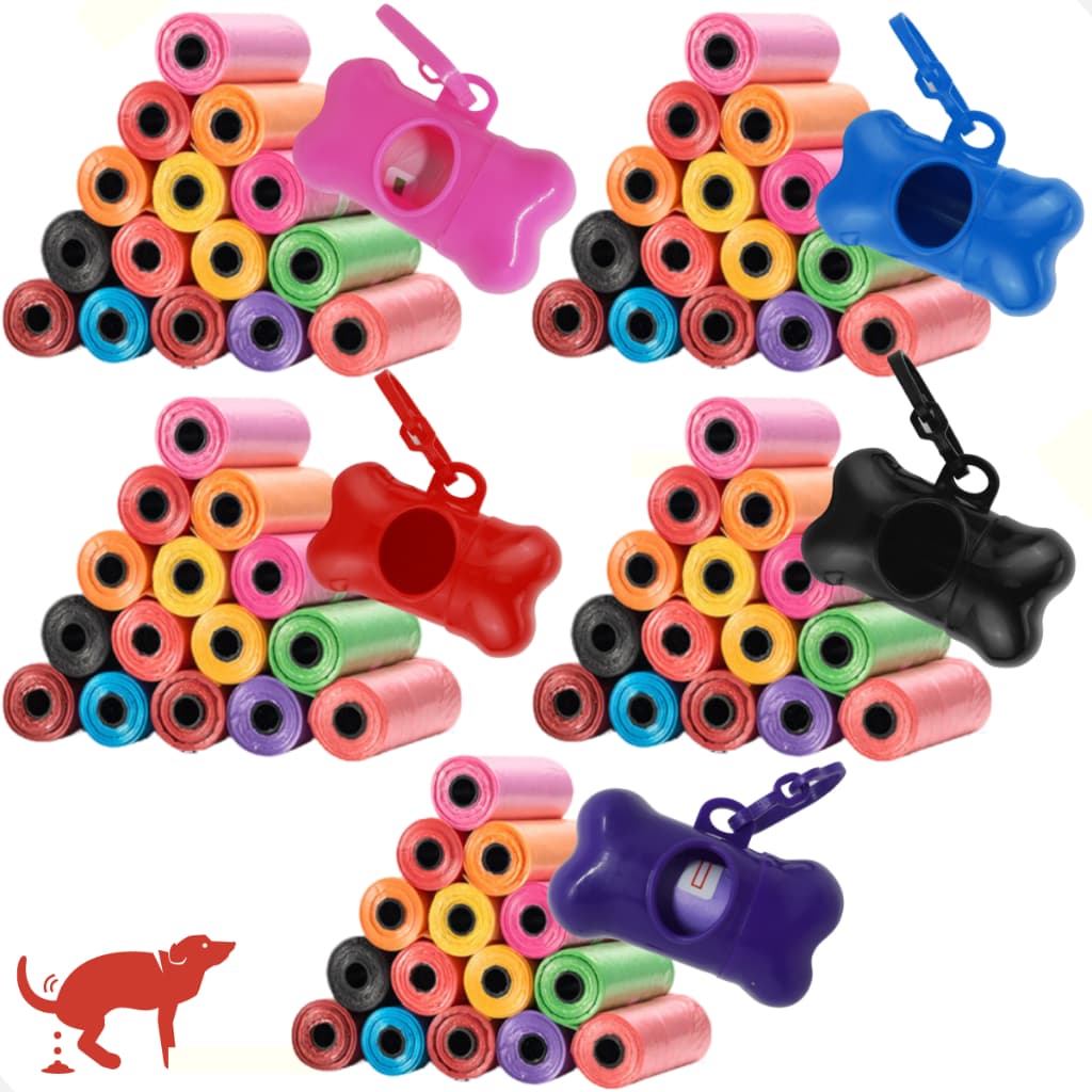 Kit 13 Rolinhos Refil Cata Caca Higienico e 1 Suporte Pet