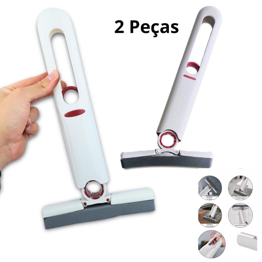 Rodinho De Pia Cozinha Rodo Mini Mop Magico Limpa E Seca -retrátil