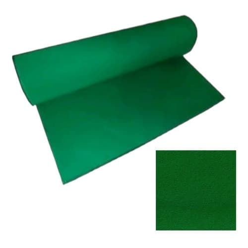 1,15 M x 1,85m Pano Tecido para Mesa de Bilhar Sinuca Verde Acri Forro Snooker Carteado Corte
