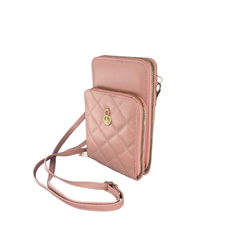 Bolsa Transversal 2 Divisórias com Design Sofisticado e Alça Ajustável - Prática e Elegante