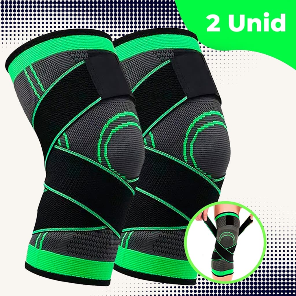 KIT 2 JOELHEIRA ARTICULADA PROTETORA PARA RECUPERAÇÃO DE LESÔES (JOELHEIRA CICLISMO ATLETISMO FUTEBOL ACADEMIA e SPORT)