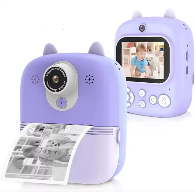 Mini Câmera Fotográfica Instantânea Brinquedo Infantil
