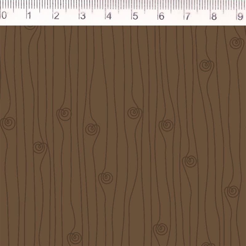 Tecido Tricoline Maluhy Tronco de Arvore 0,50 x 1,50 m Unid