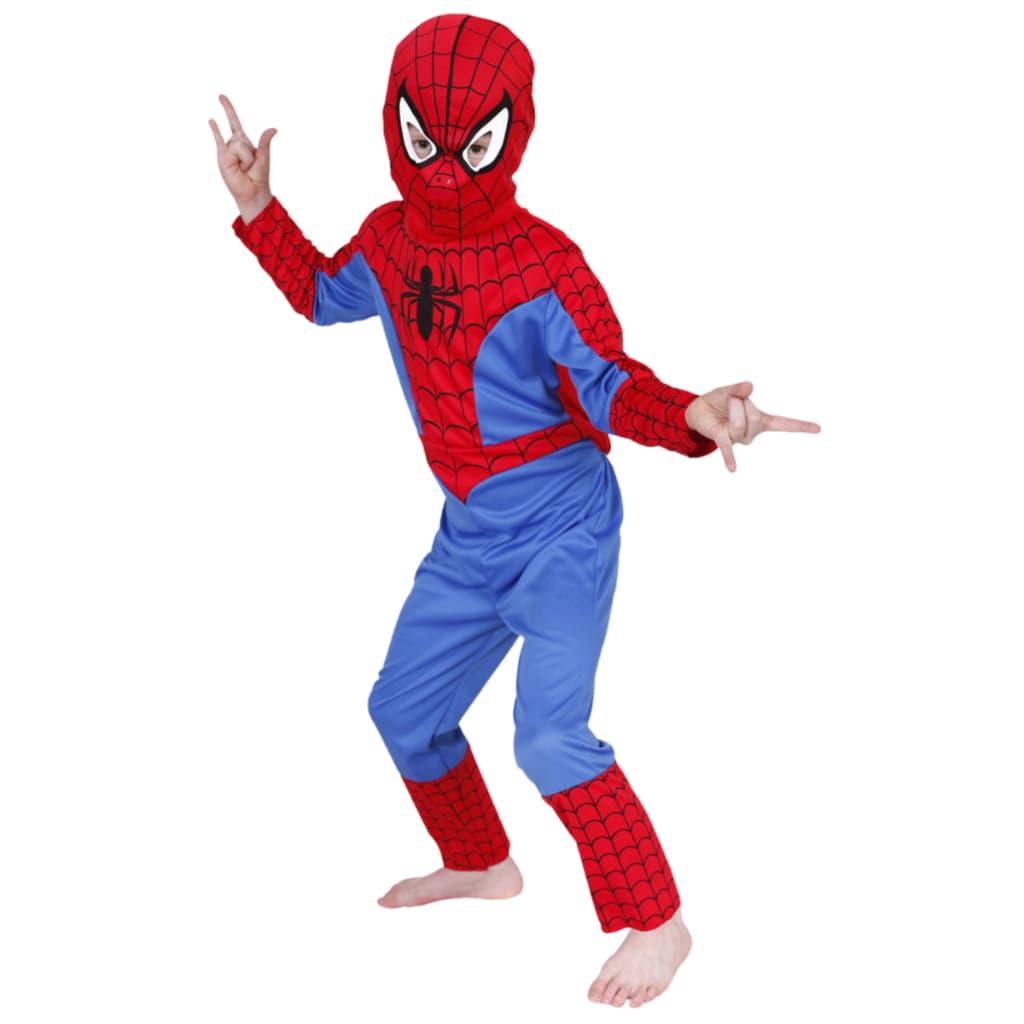 Fantasia Infantil Do Homem Aranha Completa Festa Criança Nf