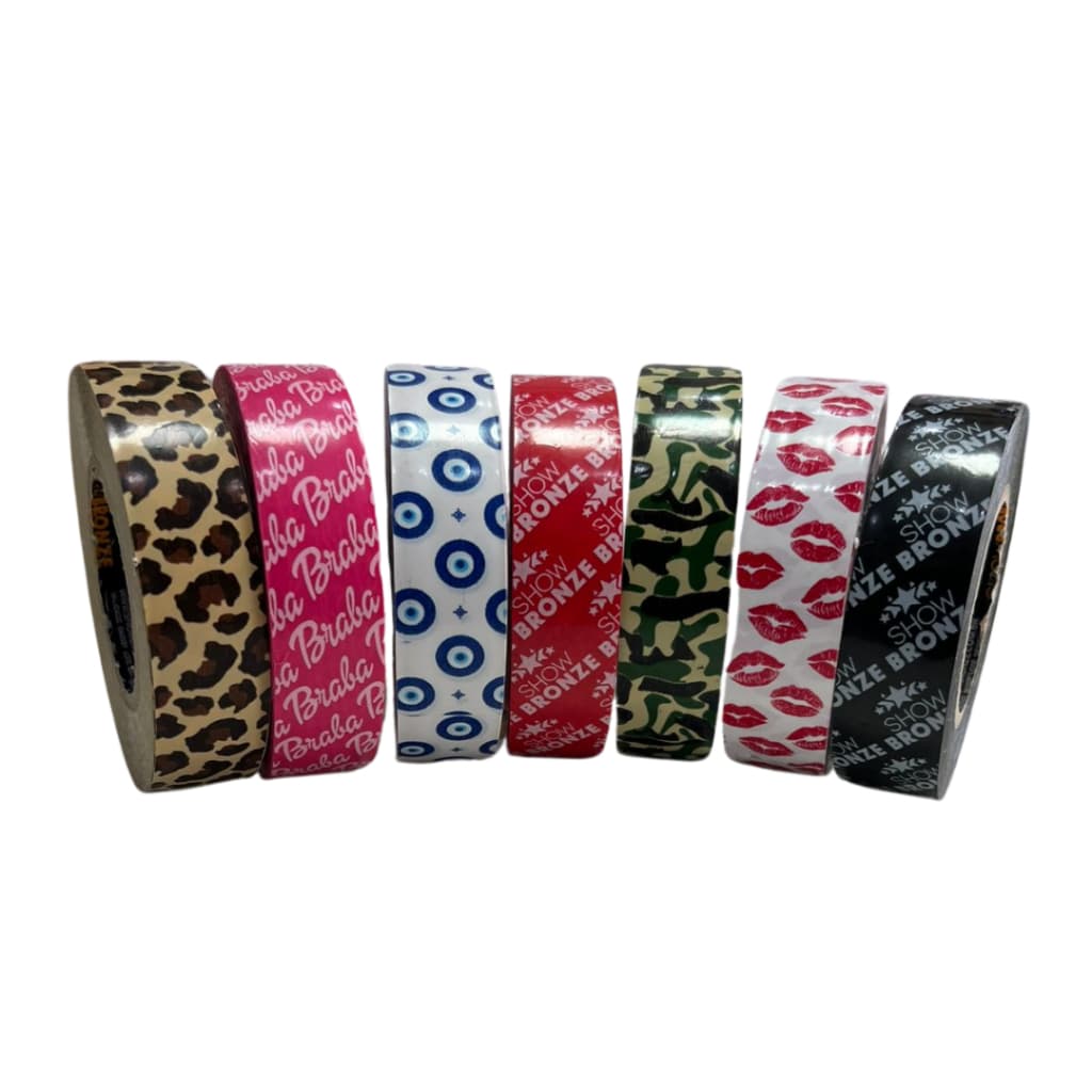 Fita para Bronzeamento Show Bronze Fixy Olho Grego, Camuflada 20m