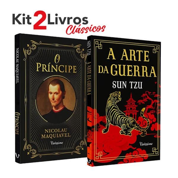 Kit Estratégia - A Arte Da Guerra + O Príncipe - 2 Livros