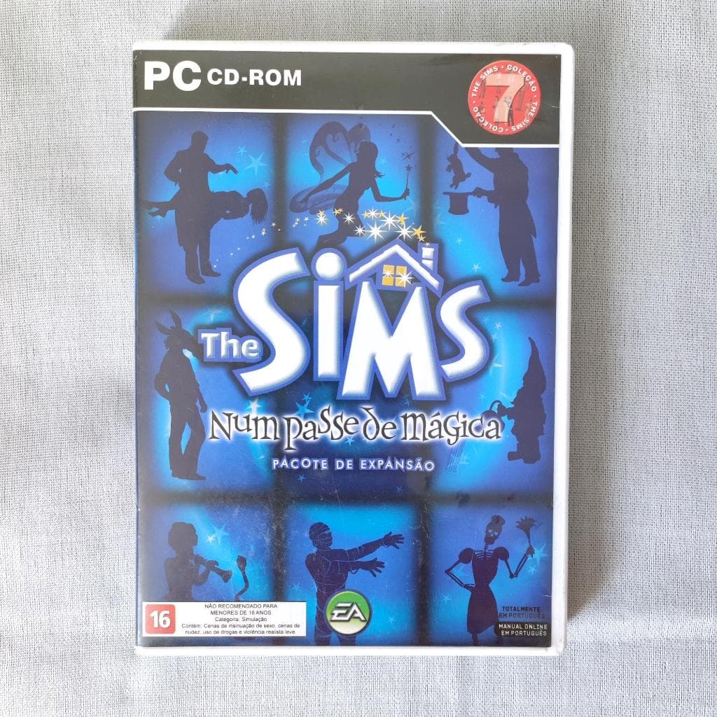 Jogo The Sims Num Passe de Mágica - Pacote de Expansão (PC CD-Rom Original)