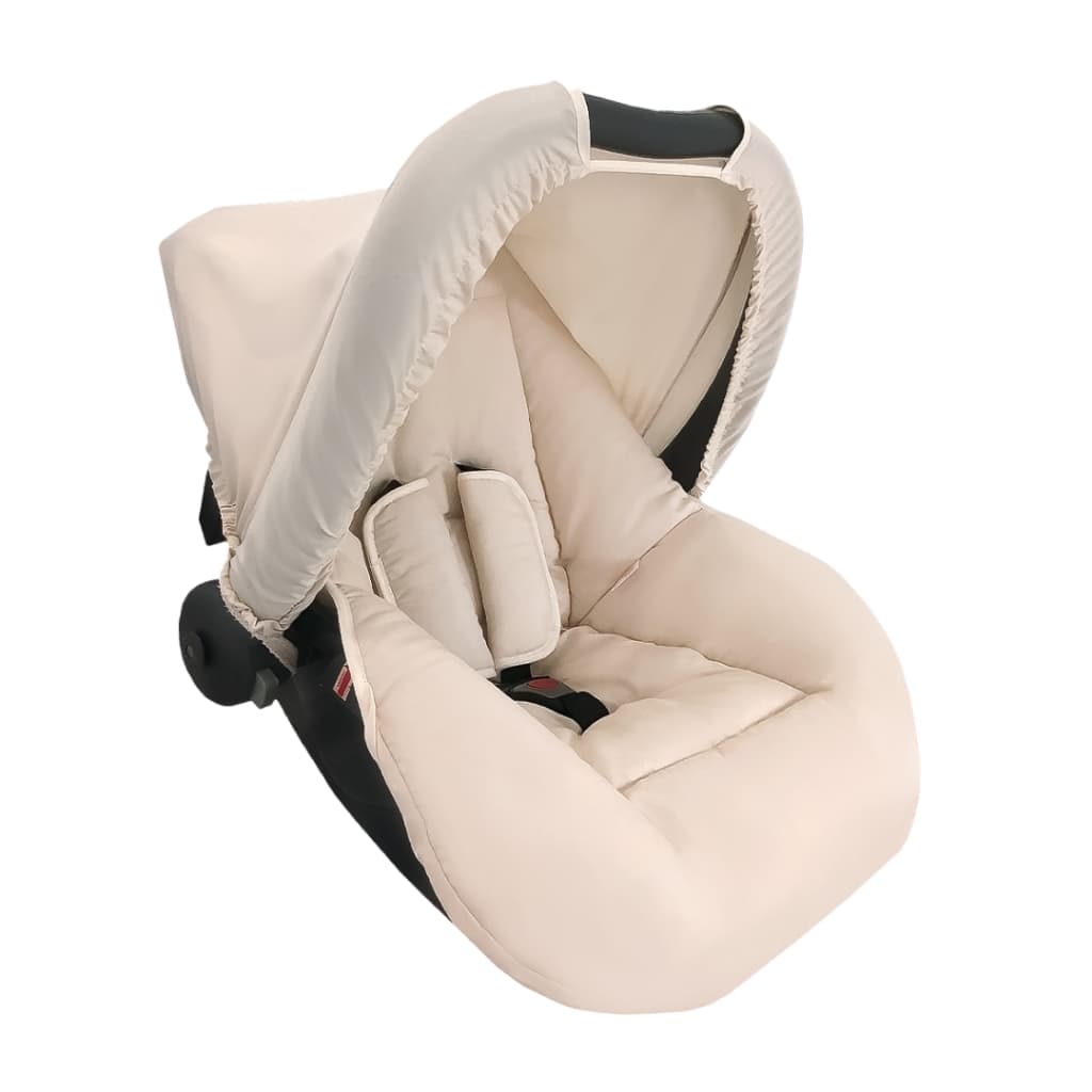 Combo - Capa para Bebê Conforto, Capota Protetora Solar e Protetores de Cinto - Diversas Cores