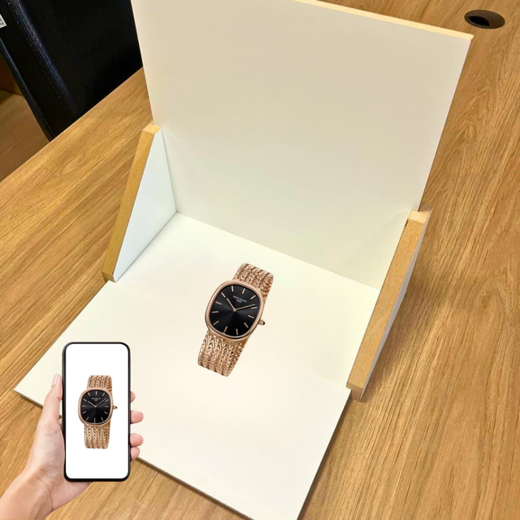 Estúdio Para Fotos Portátil Fundo Branco em MDF 3mm