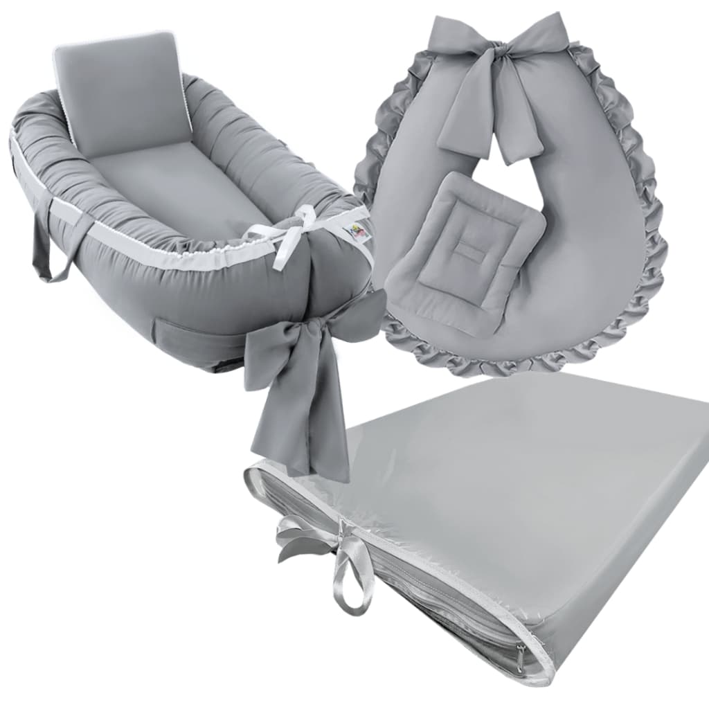 Ninho Redutor, Almofada de Amamentação e Trocador com Capa Plástica Impermeável