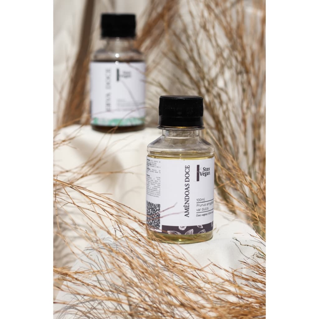 Óleo Vegetal de Amêndoas Doce | Rico em Colágeno, Anti Estrias e Fortalecedor Capilar - 100% Natural e Puro