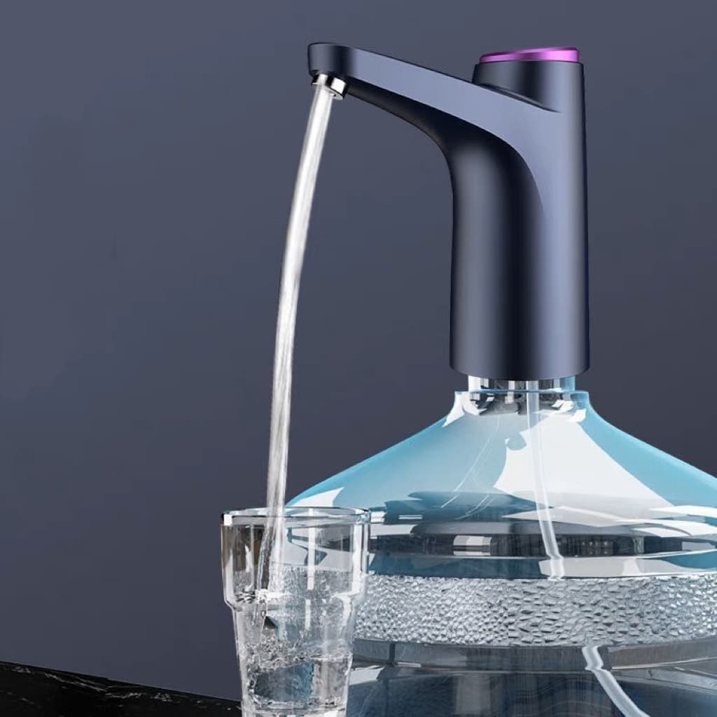 Bebedouro Bomba Elétrica Garrafão Galão Água Recarregável tomate compativel com galão de 20L