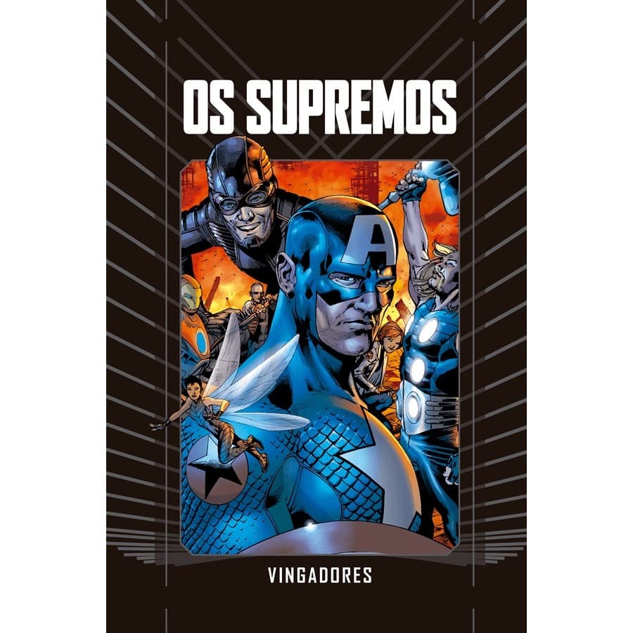 HQ Os Supremos Vingadores - Marvel Ultimate Coleção Completa - (capa Dura)