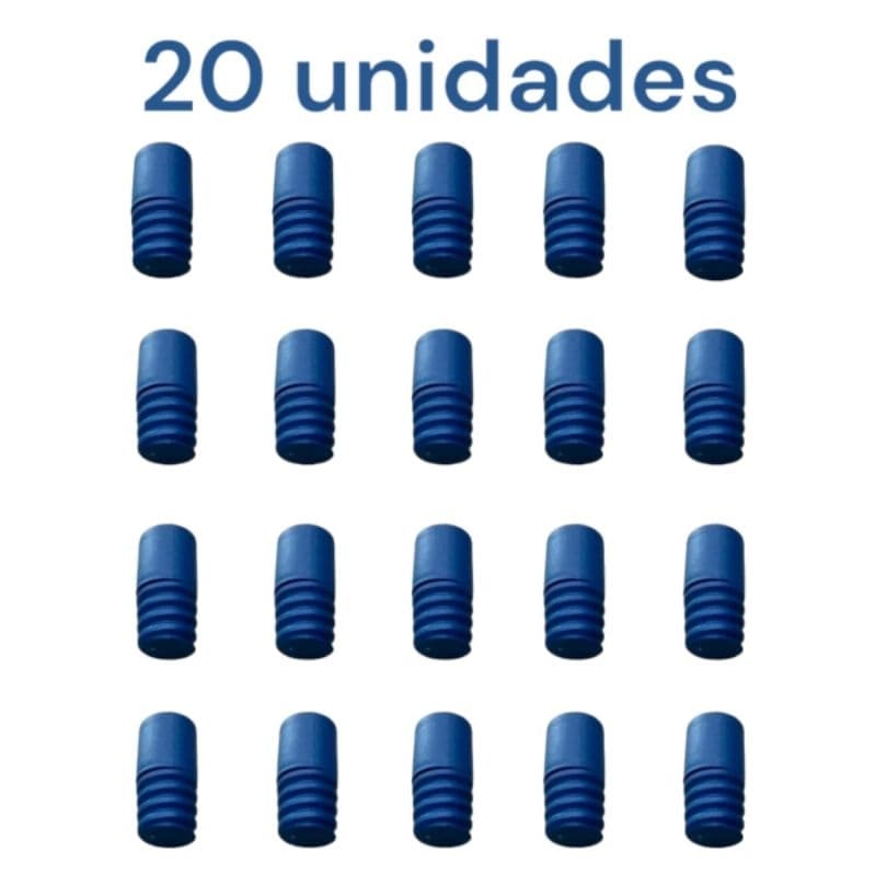 ponteira de rosca para cabos de vassoura 20unid