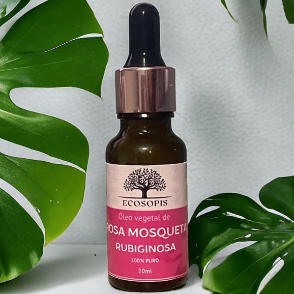 Óleo Vegetal de Rosa Mosqueta Rubiginosa 100% Puro