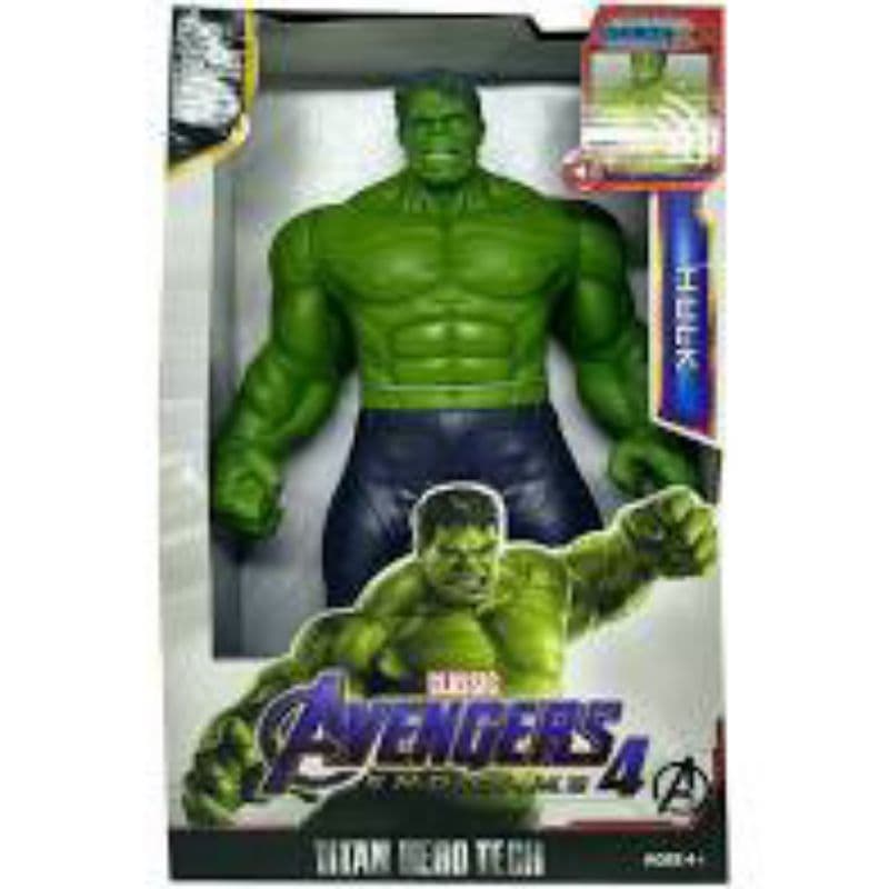 Boneco incrível Hulk Premium 30cm luz /som