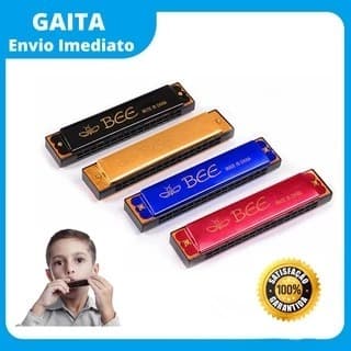Gaita De Boca Harmônica Diatônica