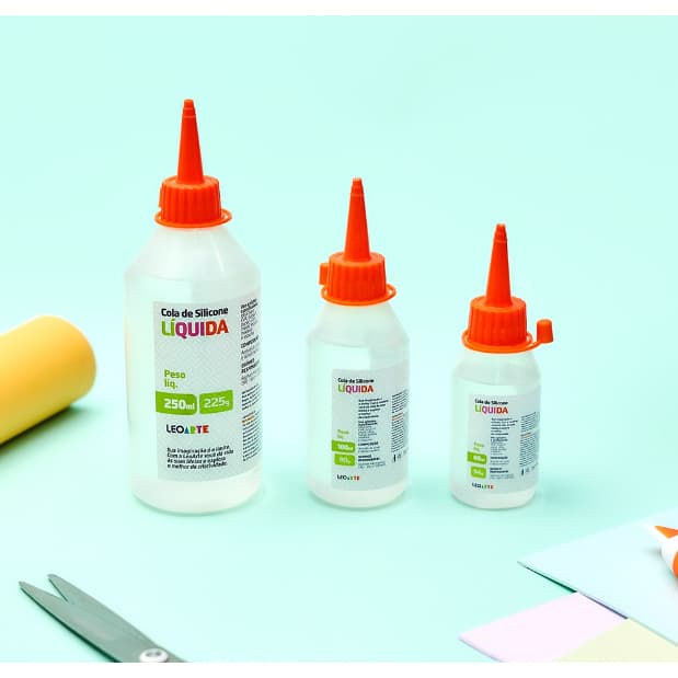 Cola silicone liquida 100ml leoarte