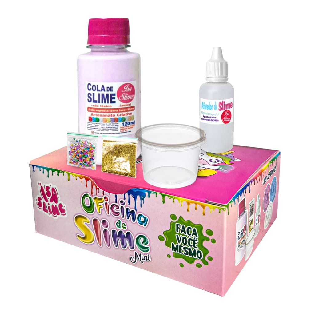 Mini Kit De Slime Isa Slime Muito Barato Lembrancinha