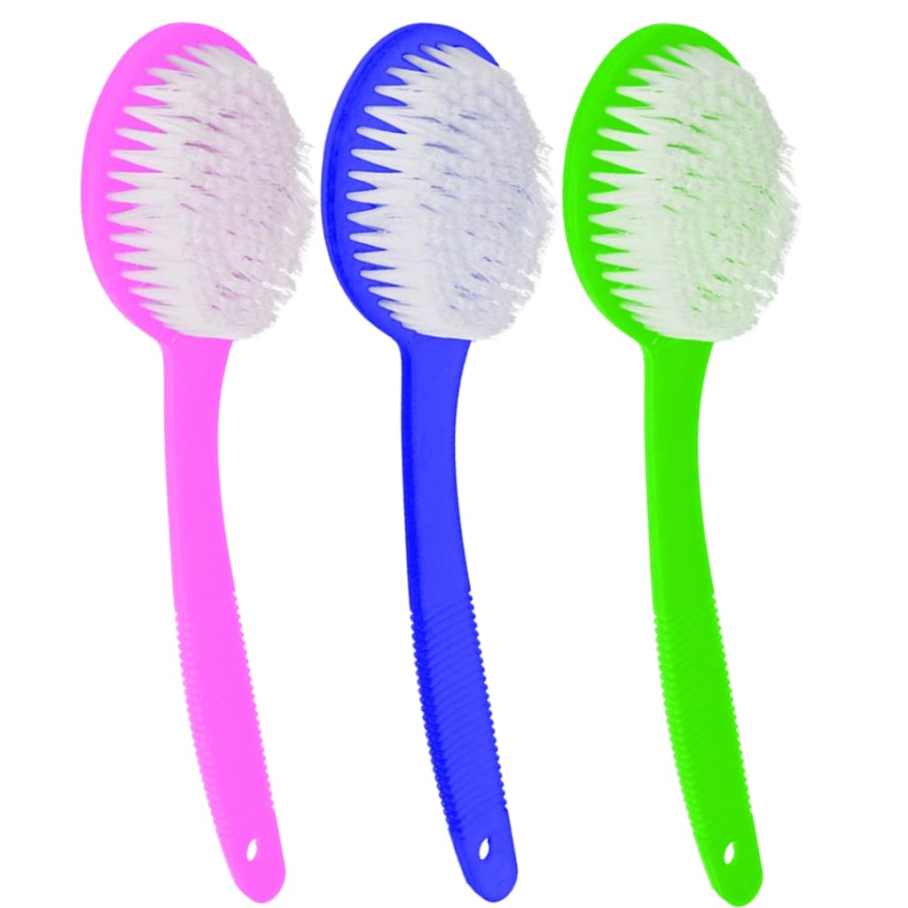 Escova de Banho Longa 33cm Escovão Limpeza Profunda Pele Macia e Conforto no Banho
