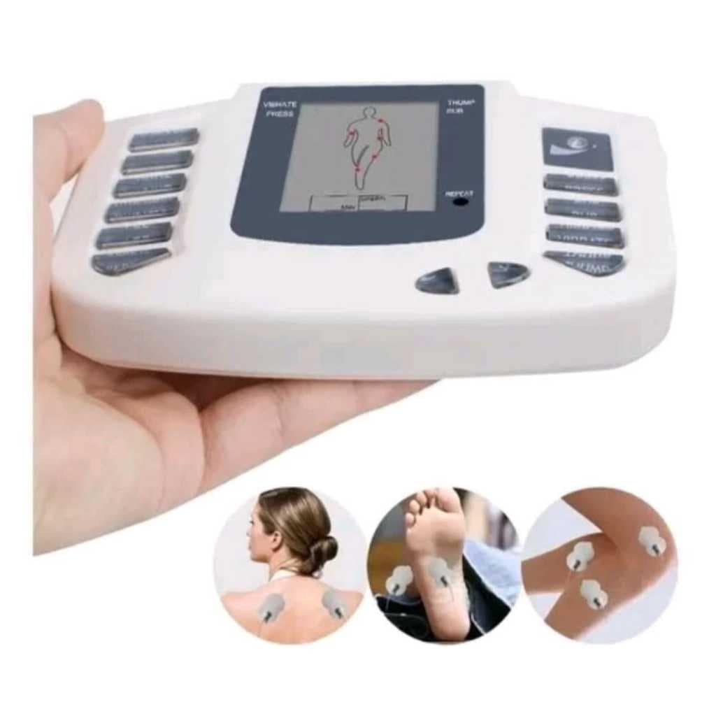 HYQ1952-1 Aparelho Tens Choque Fisioterapia Eletrochoque Eletrodos