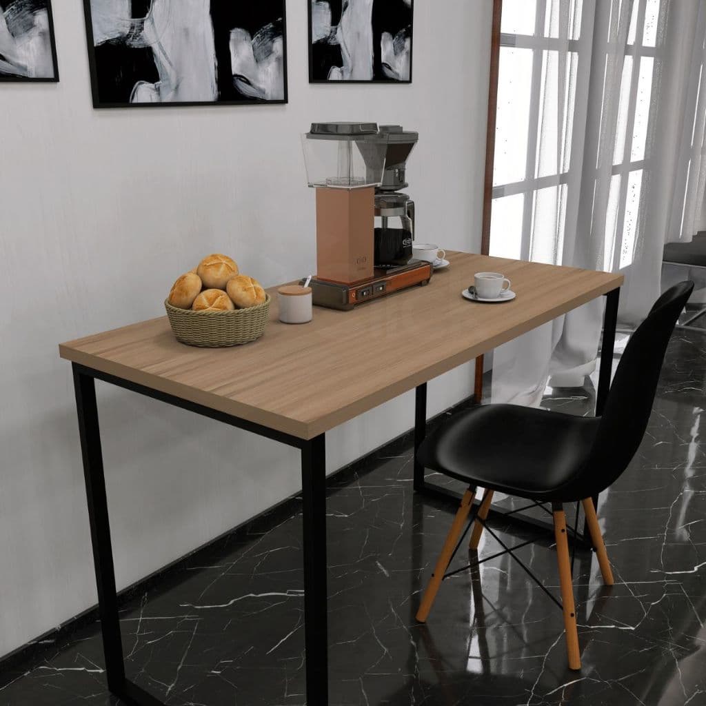 Mesa 90cm  de Escritório Multiuso Várias Cores Organizadora