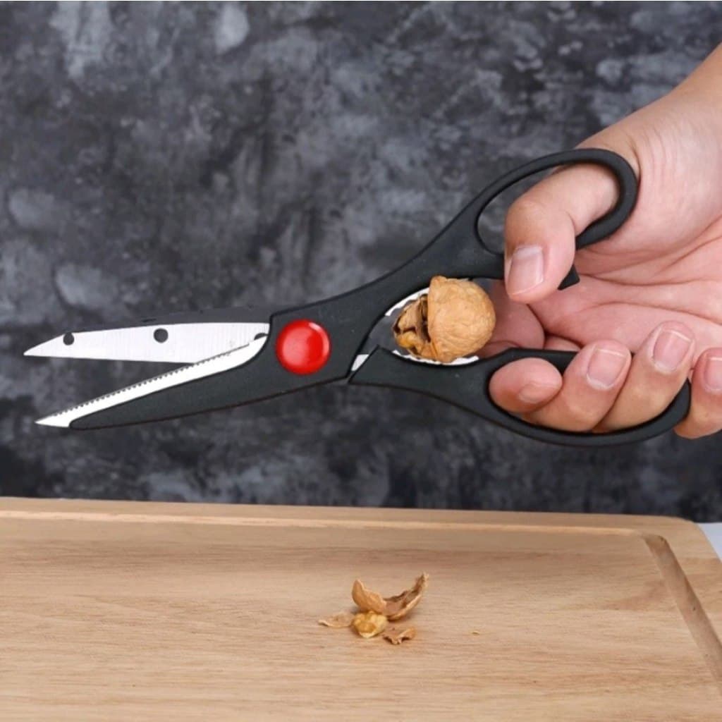 Tesoura De Cozinha De Aço Inoxidável 21cm Multifuncional Ferramentas De Corte De Carne