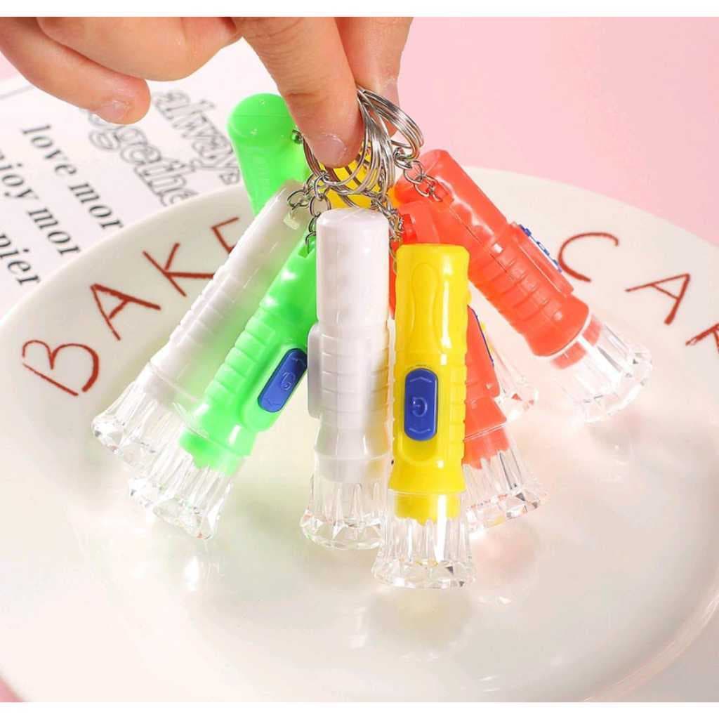 KIT C/24 Mini Lanterna Led Tática Portátil Para Uso Ao Ar Livre Trilha Camping Lazer