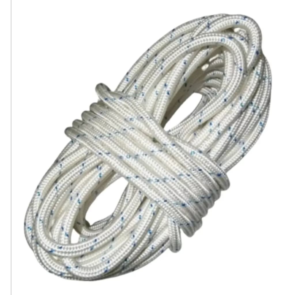 10m Corda Bombeiro Poliamida Super Resistente Suporta 2,5ton 12mm Espessura Com Alma