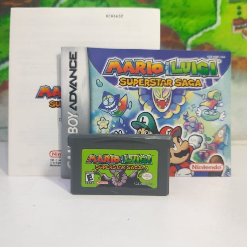 Mario Luigi SuperStar saga RPG Nintendo DS game boy Advance