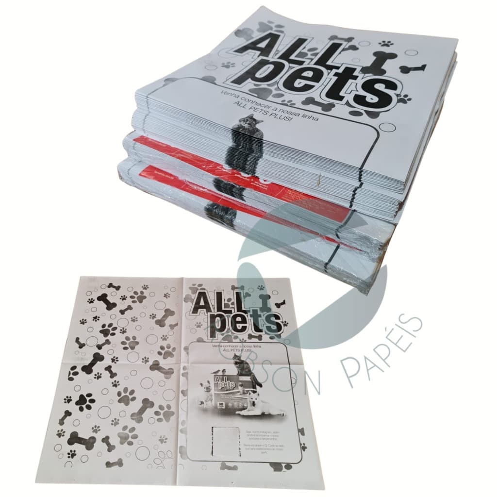 Jornal Pet limpo 1kg 56 folhas grandes 65×58