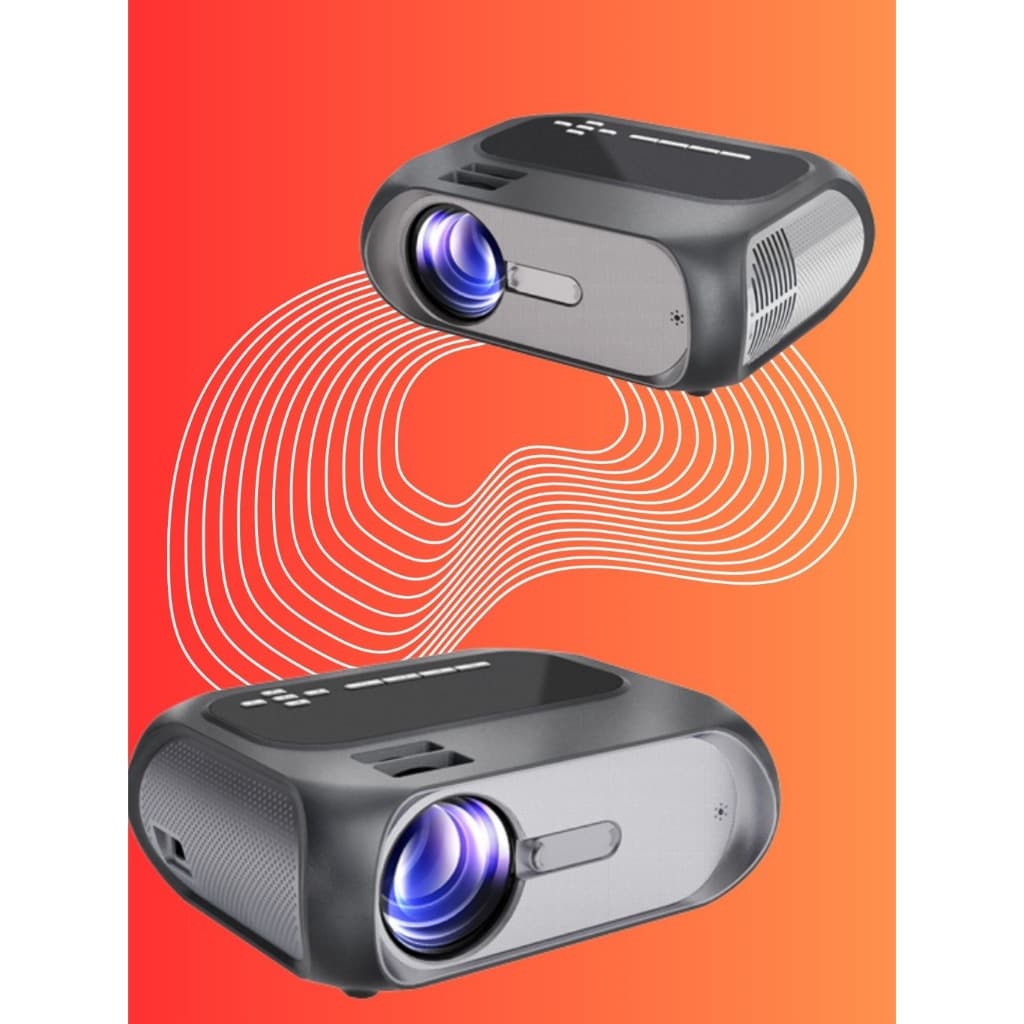 Novo Projetor T7 4000lm 1080p Full Hd 4k Espelhamento Wi-fi