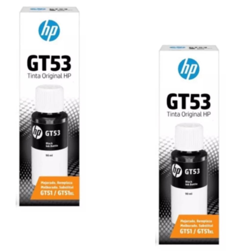 Kit 2 Tintas Gt53 Preto Para Gt5810, Gt5820, Gt582, Caixa Branca
