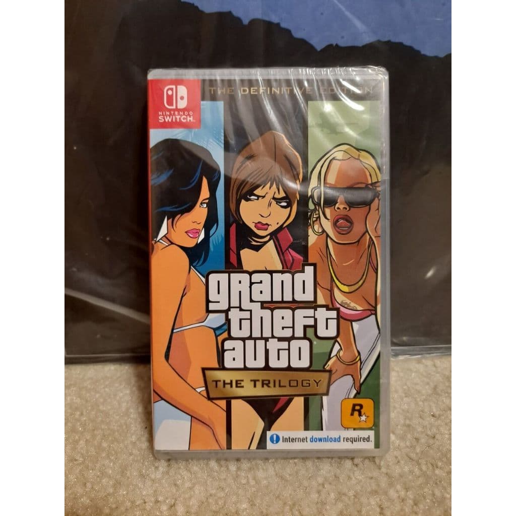 Grand Theft Auto Gta Trilogy Definitive Edition Switch Lacrado