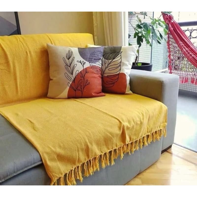 Manta Para Sofá 2,40x1,80m Protetora para Decoração