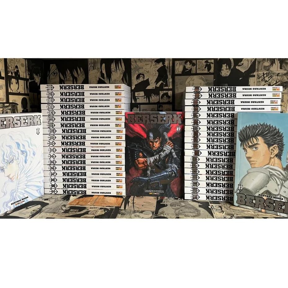 MANGA Berserk - Edição de Luxo - (Português) –PANINI complete sua coleção volumes avulsos BERSERKER [KYAHSHOPEE]