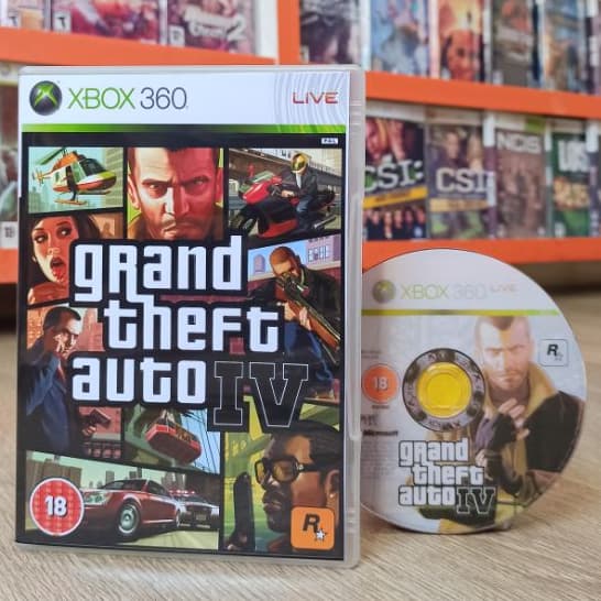 Jogo GTA 4 Gran theft auto Xbox 360
