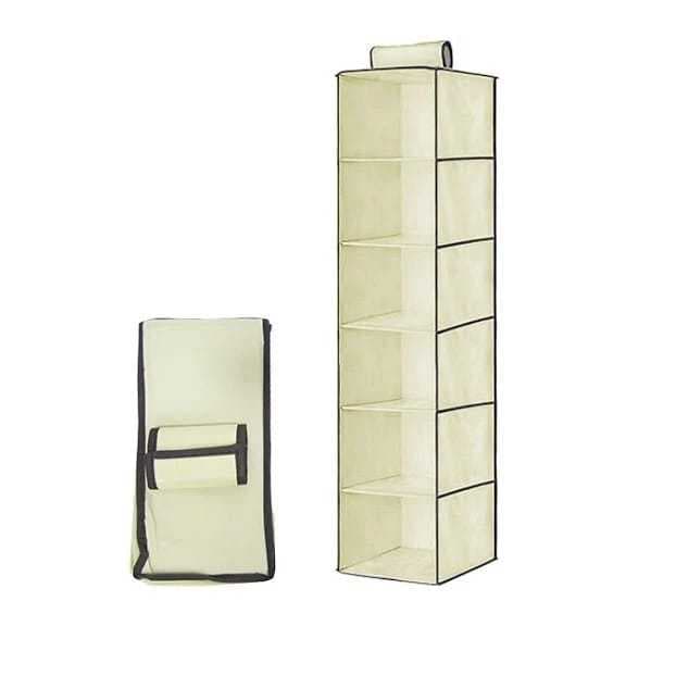 Sapateira Dobrável Organizador De Armário 6 Divisórias - Envio Já!