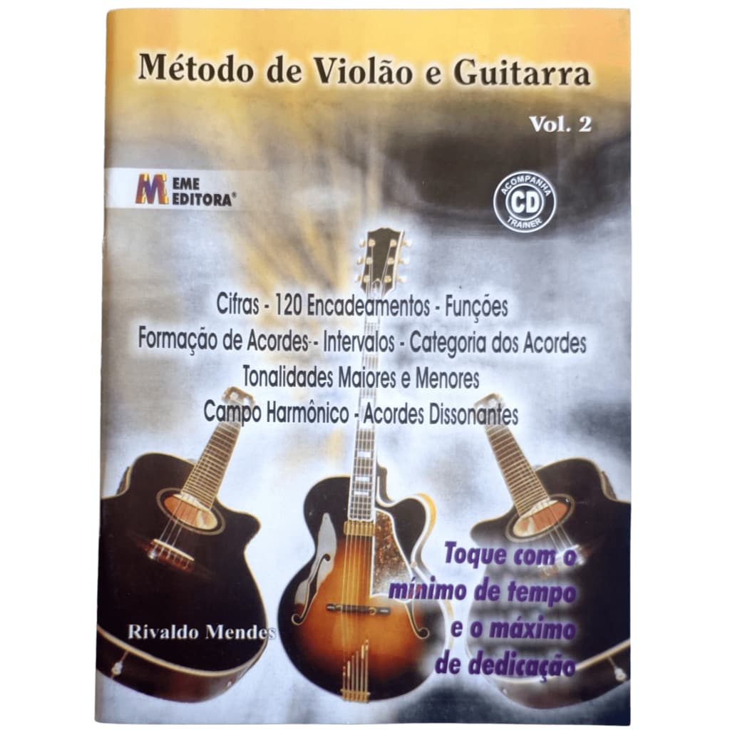 Método de Violão e Guitarra Vol. 2 + (áudio)