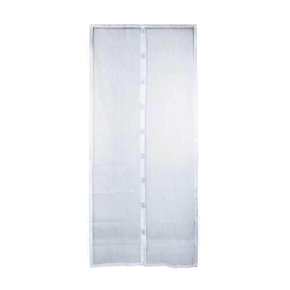 Tela Mosqueteira Magnética para Porta Branca Branco